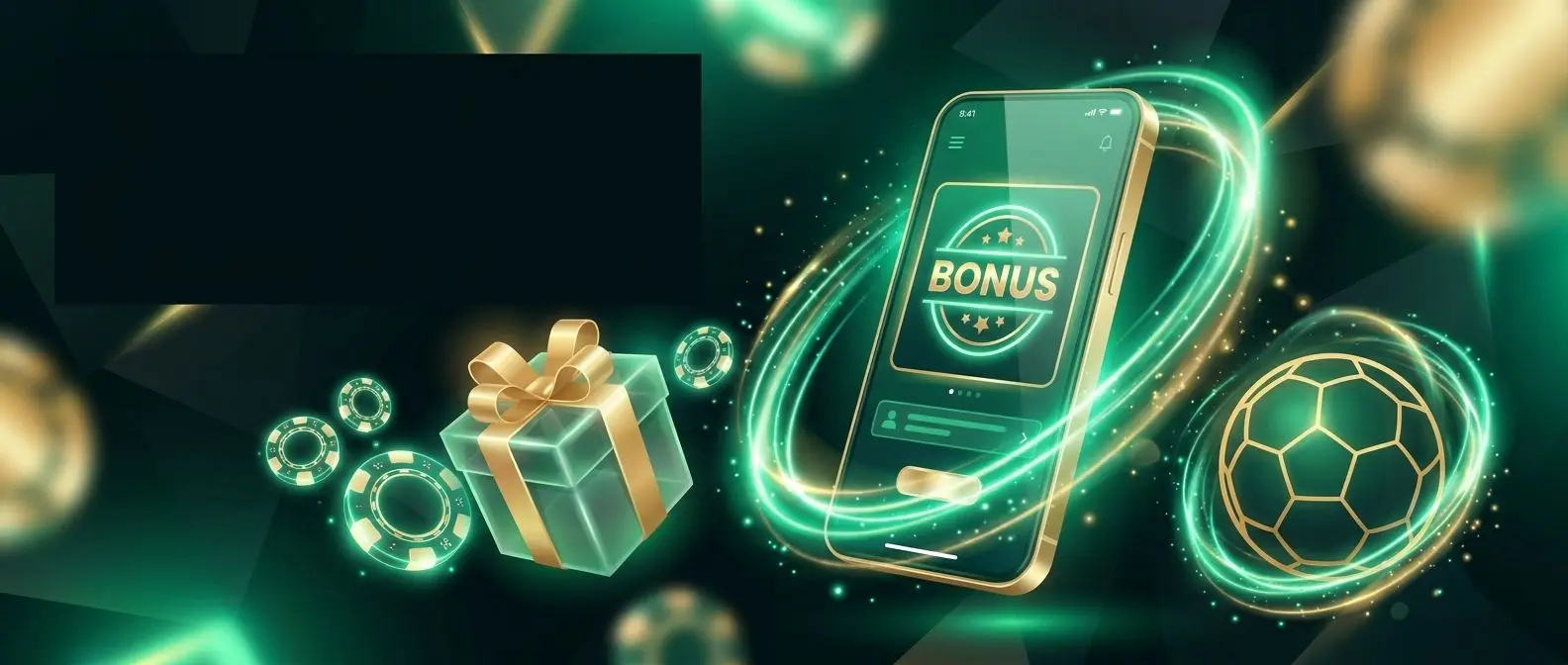 Banner promocional Solverde com elementos visuais de ofertas e desporto